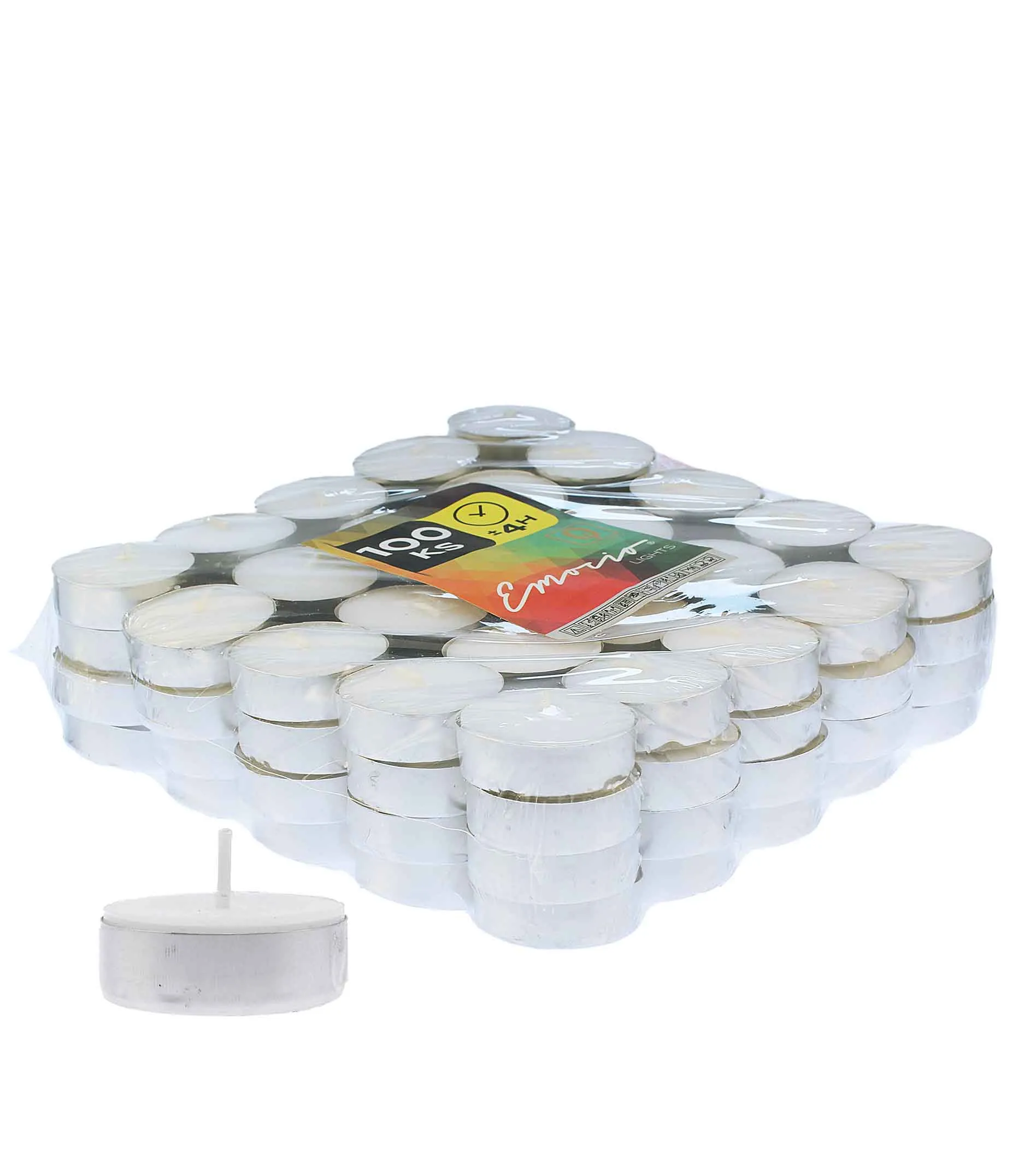 Emocio Lights 4u theelicht 100 stuks