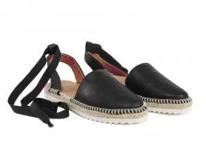 Perky Espadrille Casco Black