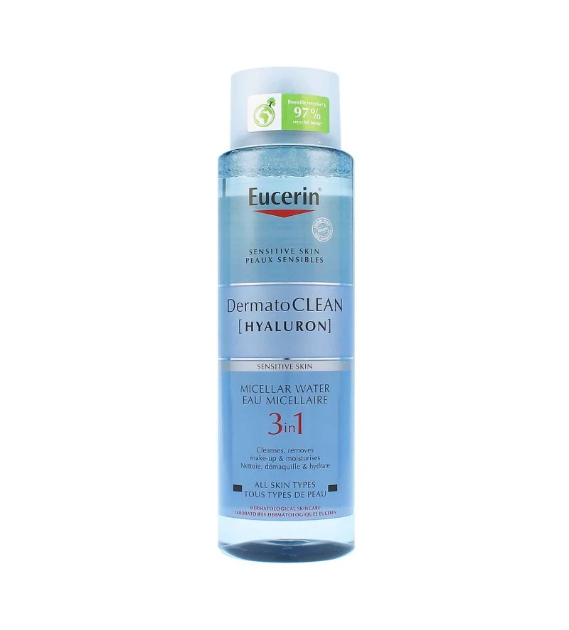 DermatoClean Hyaluron micellair reinigingswater 3-in-1 400 ml