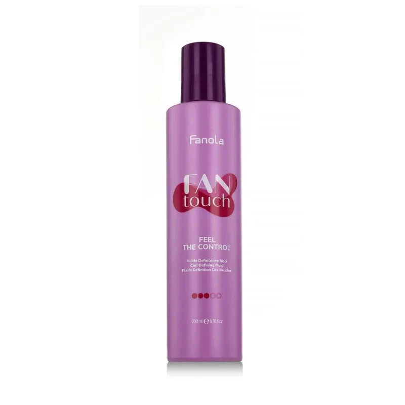 Fan Touch Feel The Control Kruldefiniërende Fluid 200 ml