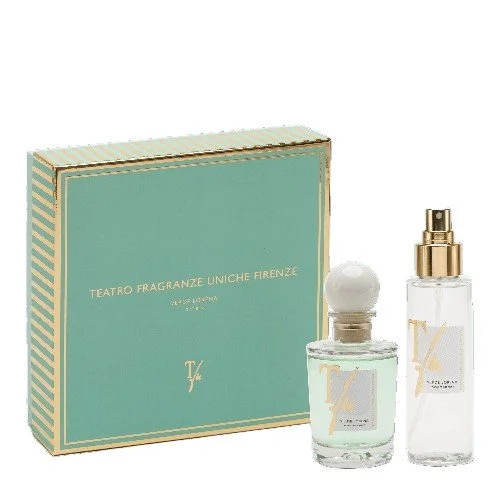 Box Verde Lorena Geurstokjes 100 ml Huisparfum + Spray 100 ml Textielparfum