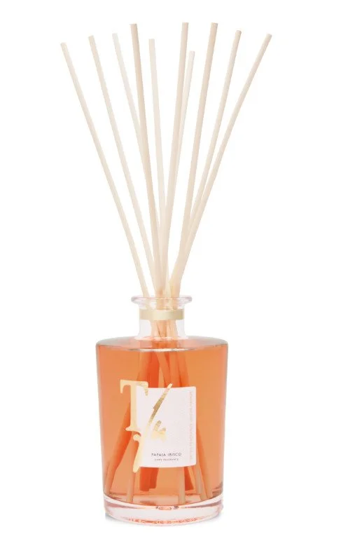 Box Papaja Hibiscus Stokjes Ml.1500 Transparante Vaas - Tfu