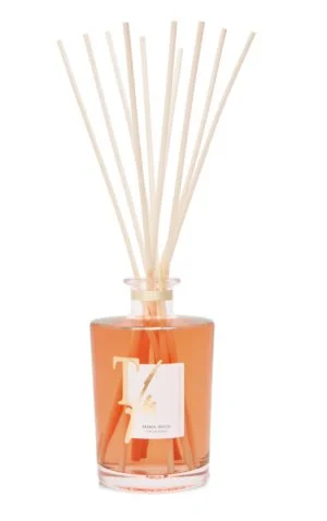 Gift Box Papaja Hibiscus Stokjes Ml.1500 Transparante Vaas - Tfu