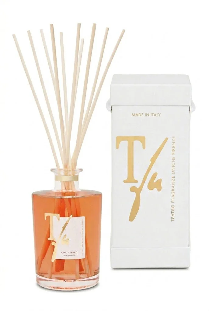 Box Papaja Hibiscus Stokjes Ml.1500 Transparante Vaas - Tfu