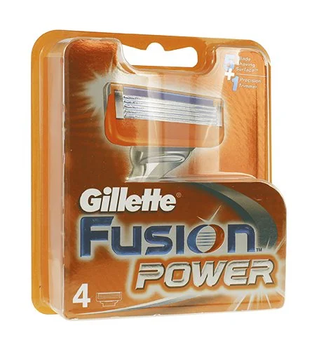 Fusion Power navulmesjes 4 stuks voor mannen