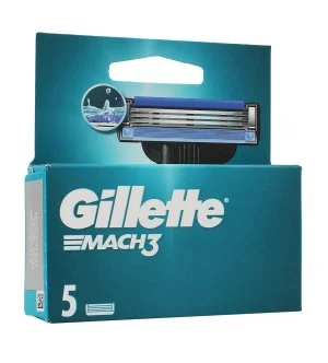 Gillette Mach3 Navulmesjes 5 stuks