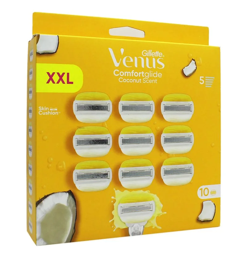 Venus Comfortglide Coconut & Olay navulmesjes 10 stuks