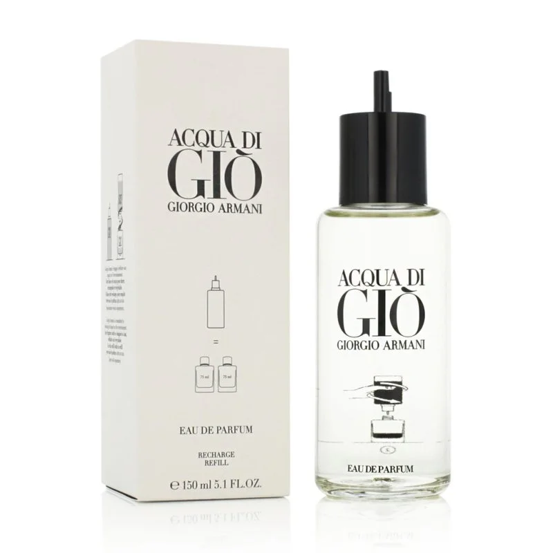 Giorgio Armani Acqua di Giò Pour Homme eau de parfum navulling voor heren 150 ml