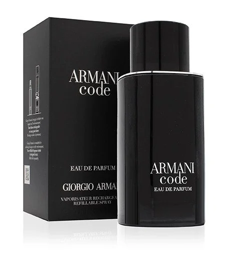 Code navulbare flacon eau de parfum voor heren 125 ml