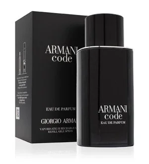 Giorgio Armani Code navulbare flacon Eau de Parfum voor heren