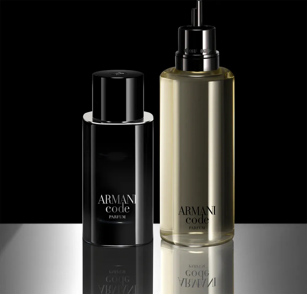 Code Parfum parfum voor mannen 75 ml navulbare flacon