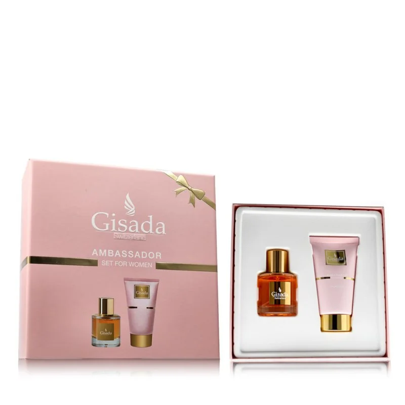 Gisada Ambassador Women 50 ml + SG eau de parfum voor dames 100 ml