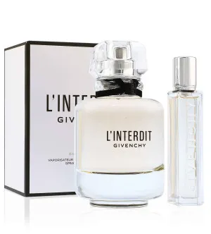 Givenchy L'Interdit cadeau set voor dames eau de parfum 80 ml + eau de parfum 12,5 ml