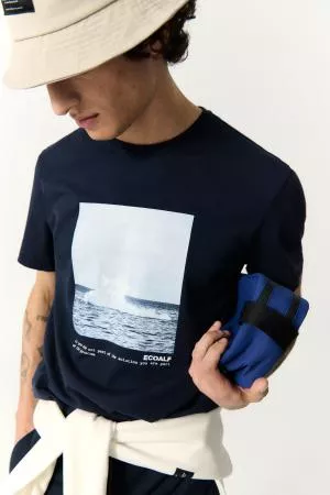 Ecoalf Glacieralf T-shirt Man Navy