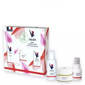 Goliate Erotische set Verzorging & Plezier - Ritual Pleasure & Care BIO - glijmiddel, orgastische gel en vulva balsem