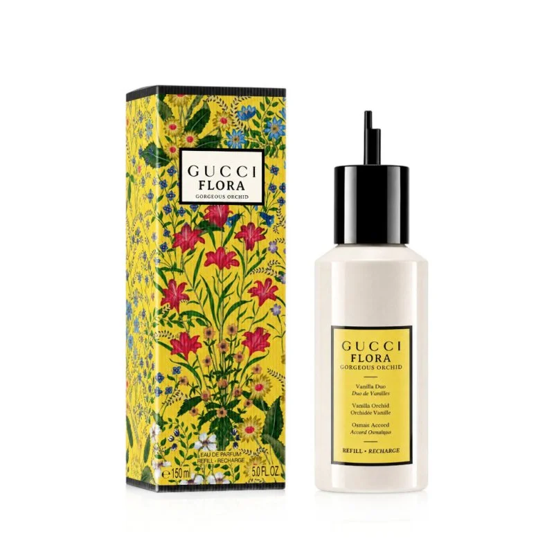 Flora Gorgeous Orchid Eau de Parfum navulling voor vrouwen 150 ml