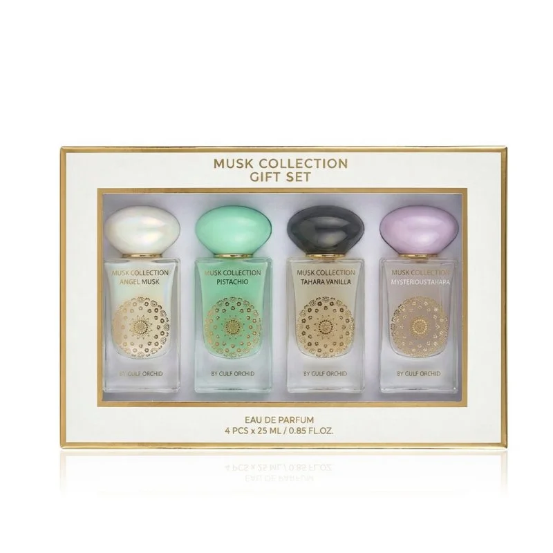 Musk Collection Aura Edition Cadeauset 4 x eau de parfum unisex 4 x 25 ml