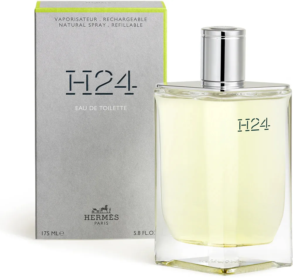 H24 navulbare Eau de Toilette voor heren 100 ml