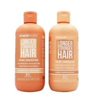Hairburst Longer Stronger Hair Dry & Damaged set voor droog en beschadigd haar shampoo 350 ml + conditioner