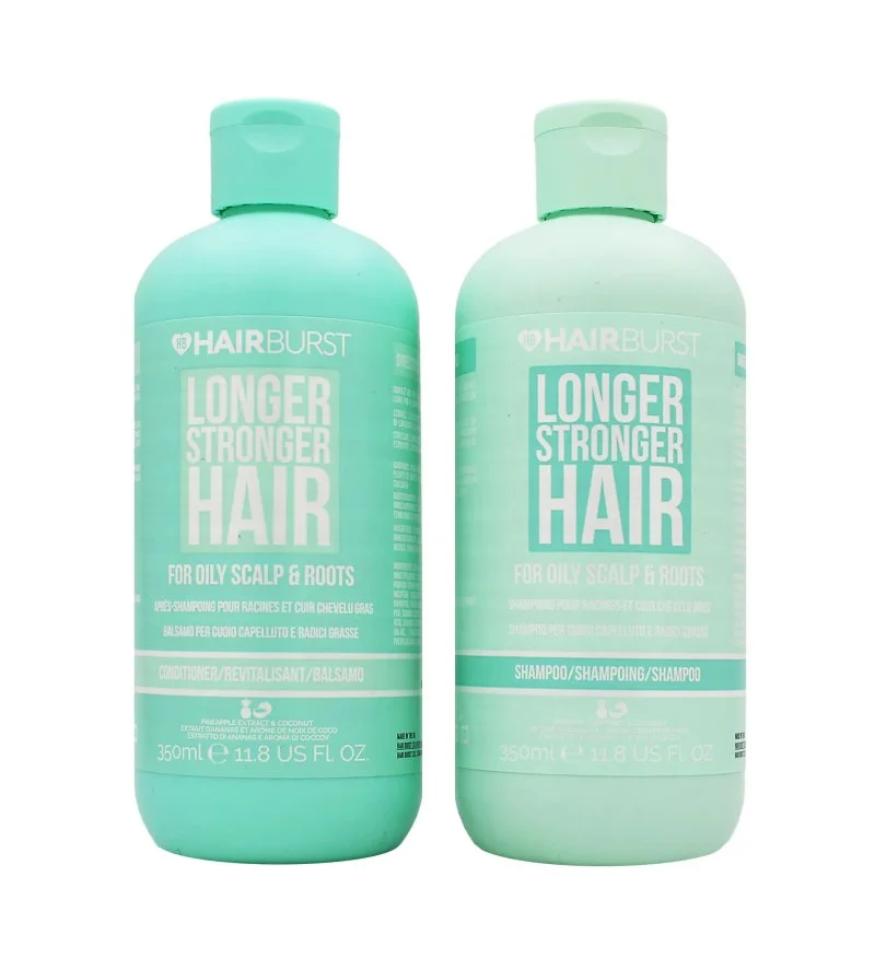 Longer Stronger Hair Oily Scalp & Roots set voor vet haar shampoo 350 ml + conditioner