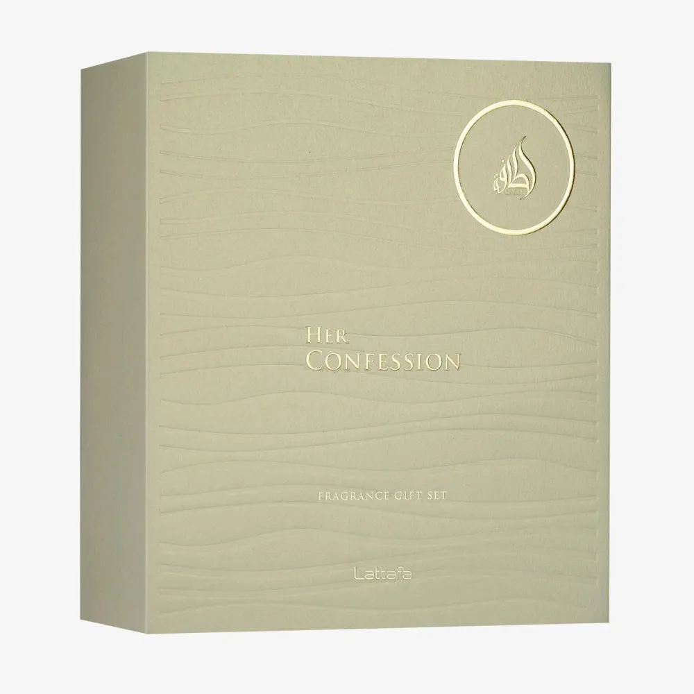 Her Confession 100 ml + EDP MINI 12 ml + haarmist Eau de Parfum voor dames 50 ml