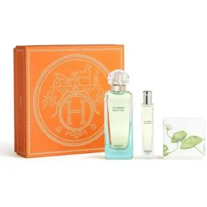 Hermès Un Jardin Sur le Nil EDT 100 ml + EDT 15 ml + vaste zeep 50 g UNISEX