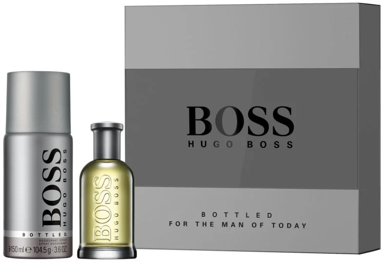 Boss Bottled geschenkset 50 ml + deodorant eau de toilette voor mannen