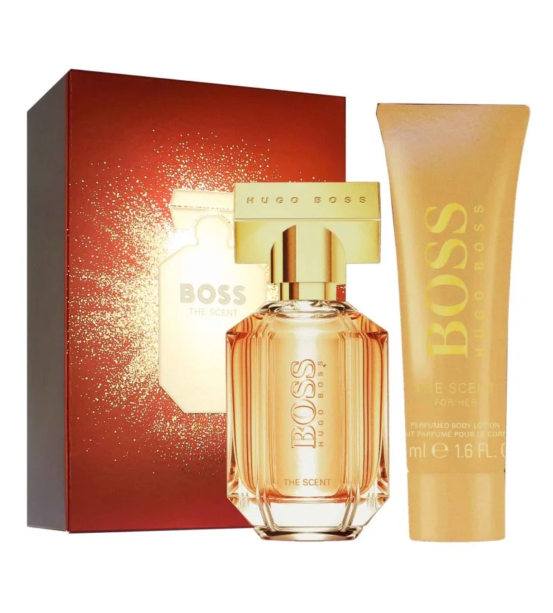 Boss The Scent For Her cadeauset 30 ml + bodylotion Eau de Parfum voor vrouwen