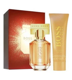 Hugo Boss Boss The Scent For Her cadeauset 30 ml + bodylotion Eau de Parfum voor vrouwen