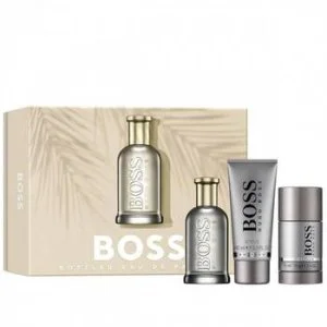 Hugo Boss Boss Bottled geschenkset 100 ml + douchegel 100 ml + deodorantstick eau de parfum voor heren
