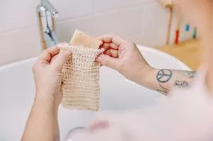 Hydrophil Sisal zeepzakje - ook geschikt voor de douche