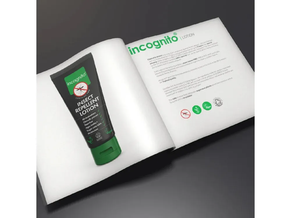 Incognito Hydraterende bodylotion met afstotende werking (100 ml) - onafhankelijk klinisch getest