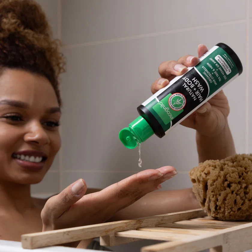 Incognito Beschermende shampoo voor haar en lichaam met Javaanse citronella (200 ml) 100 ml - niet geliefd bij hinderlijke insecten en luizen