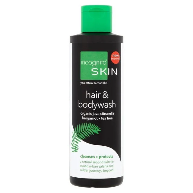 Incognito Beschermende shampoo voor haar en lichaam met Javaanse citronella (200 ml) 100 ml - niet geliefd bij hinderlijke insecten en luizen