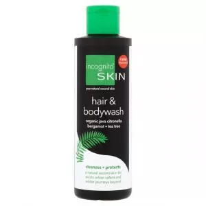 Incognito Beschermende haar- en lichaamsshampoo met citronella java (200 ml) - ruikt niet naar lastige insecten en alles