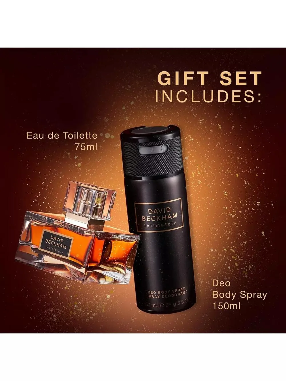 Intimately Men geschenkset 75 ml + deodorantspray eau de toilette voor mannen