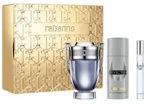 Rabanne Invictus 100 ml + EDT MINI 10 ml + DEO spray eau de toilette voor heren