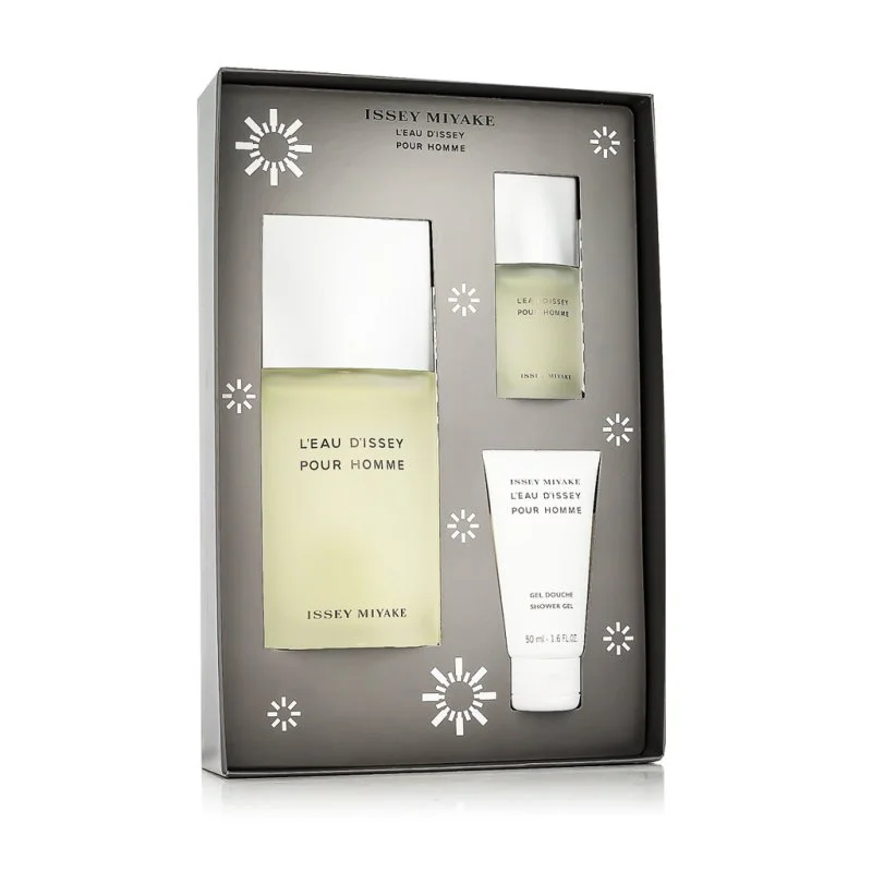 L'Eau d'Issey Pour Homme eau de toilette voor heren 125 ml + EDT 15 ml + douchegel 50 ml