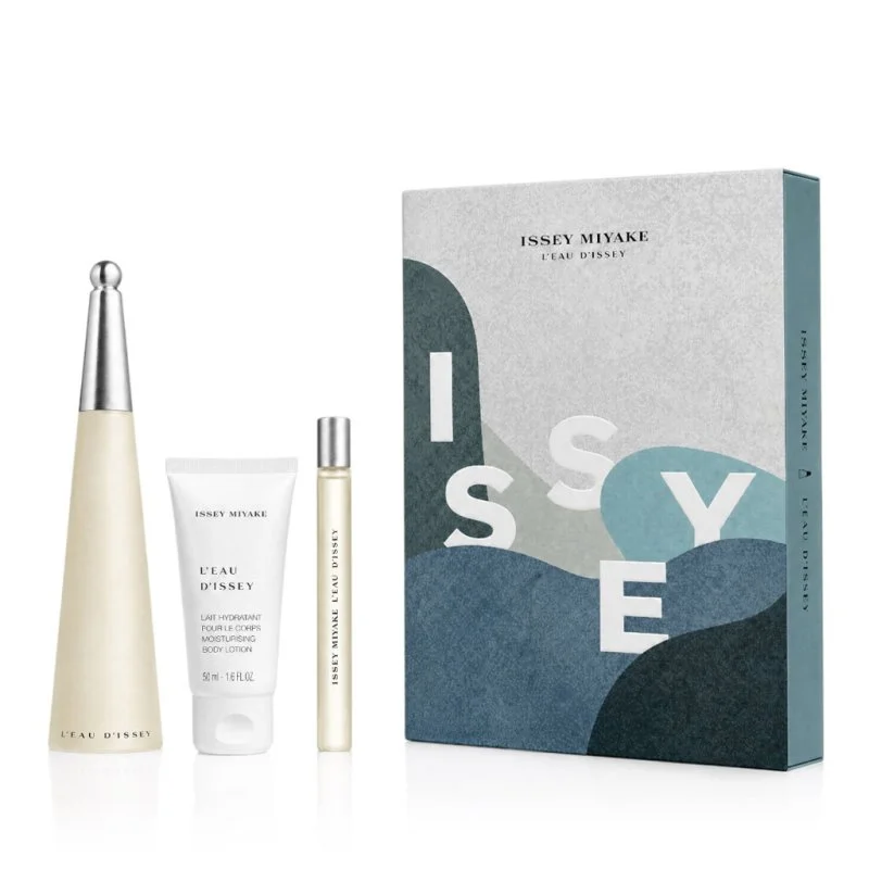 L'Eau d'Issey 100 ml + EDT MINI 10 ml + BL eau de toilette voor dames 50 ml
