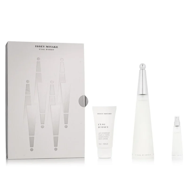 L'Eau d'Issey 100 ml + EDT MINI 10 ml + BL eau de toilette voor dames 50 ml