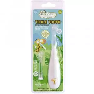 Jack n Jill Sonische kindertandenborstel Tickle Tooth - met reservekop, ook voor de allerkleinsten