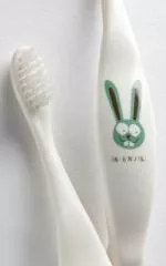 Jack n Jill Kindertandenborstel Bunny - gemaakt van maïszetmeel