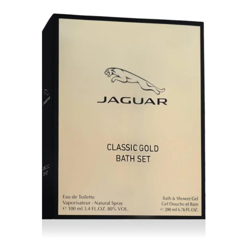 Jaguar Classic Gold 100 ml + SG eau de toilette voor heren 200 ml