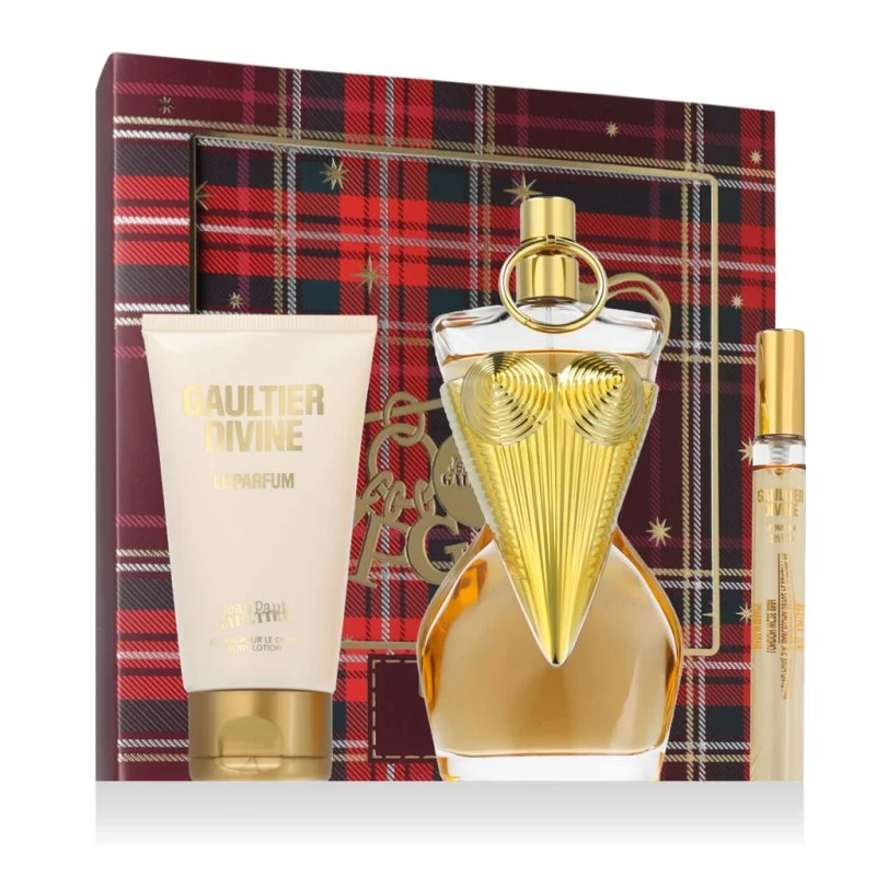 Gaultier Divine EDP Intense navulbaar 100 ml + EDP Intense MINI 10 ml + parfum