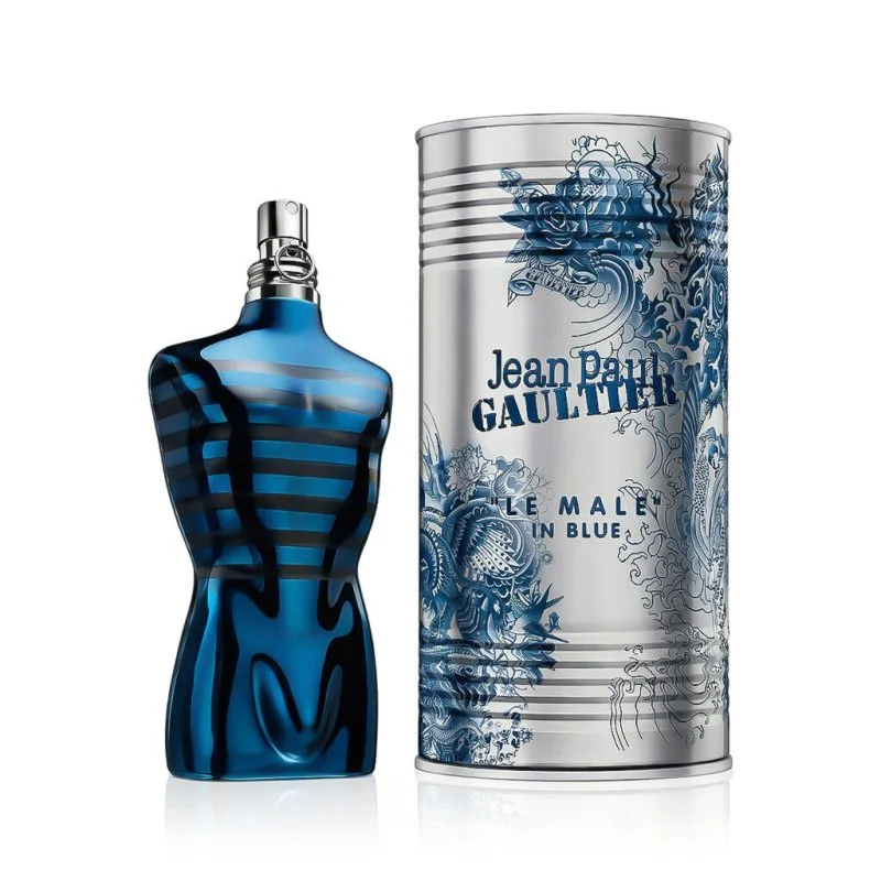 Le Male In Blue eau de parfum voor heren 75 ml