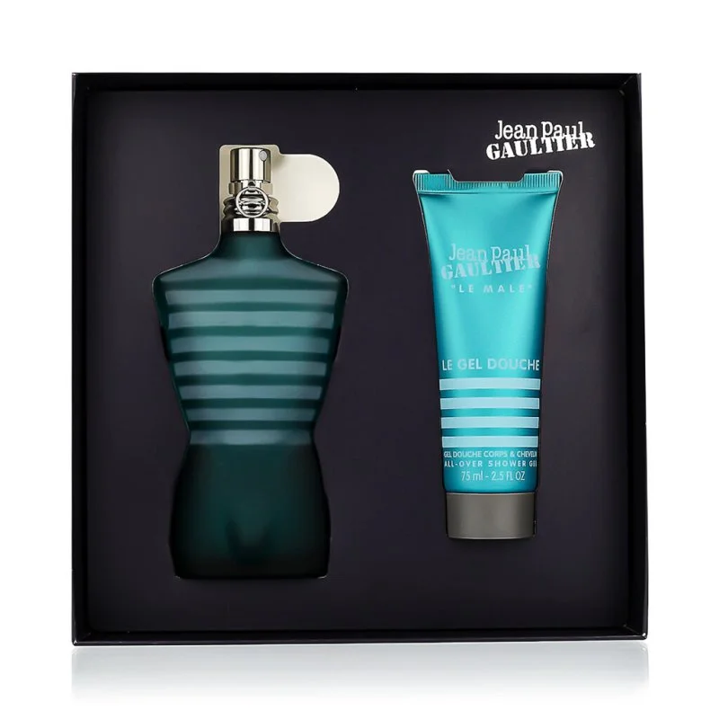 Le Male 125 ml + SG eau de toilette voor heren 75 ml