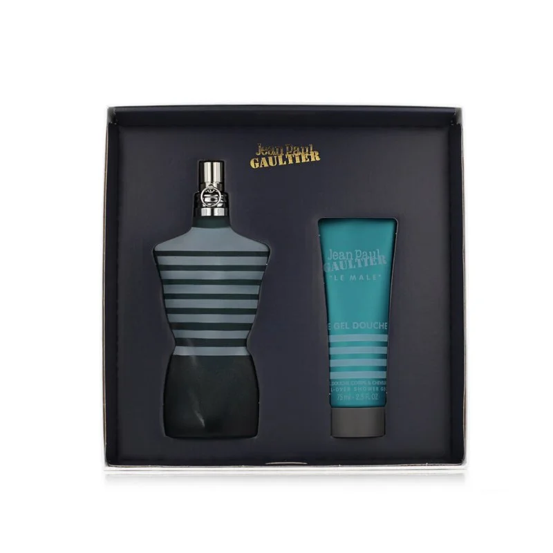 Le Male 125 ml + SG eau de toilette voor heren 75 ml