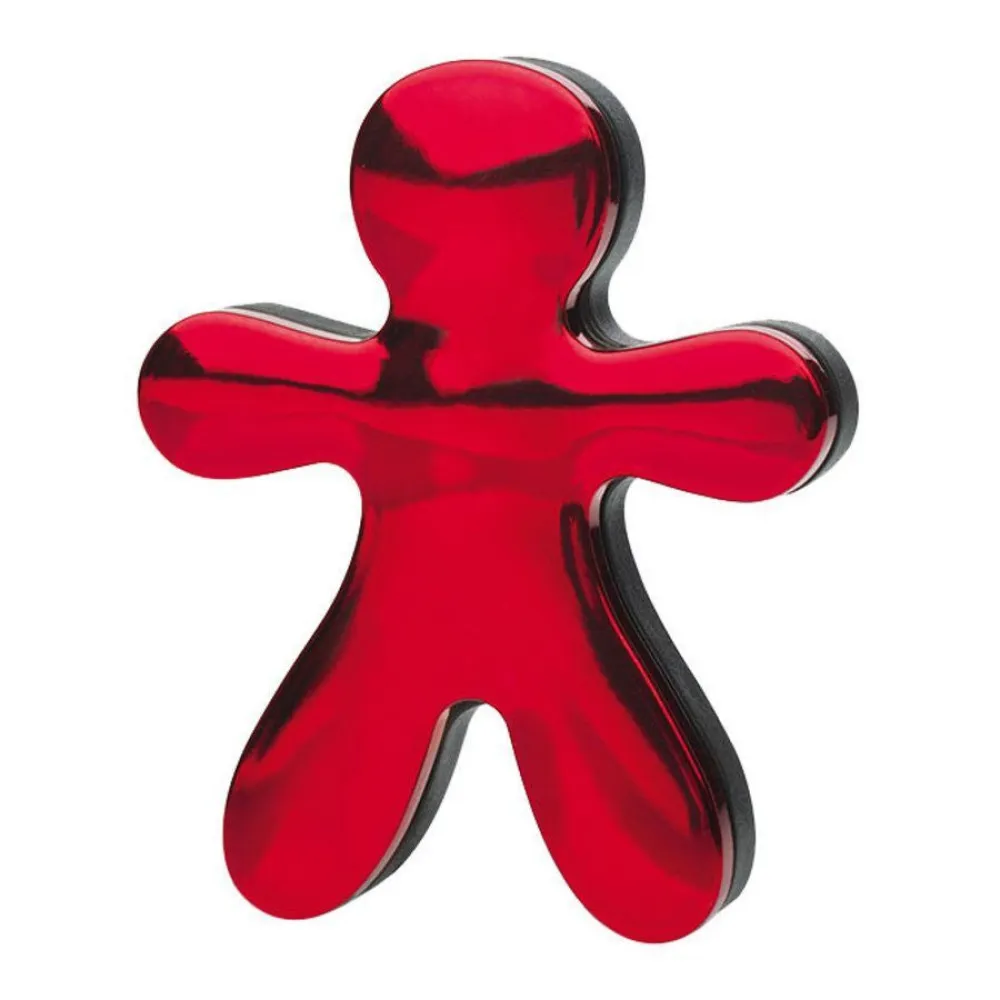 Jeff Chrome Framboos & Patchouli autoparfum rood