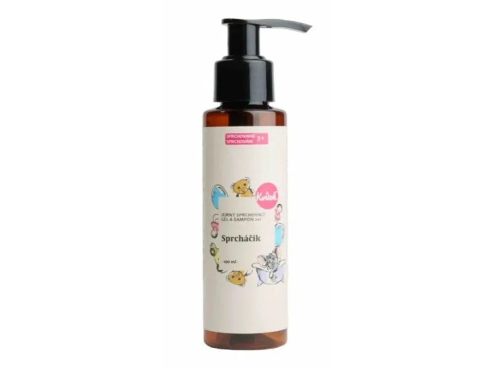 Kvitok Zachte douchegel en shampoo voor baby's 2in1