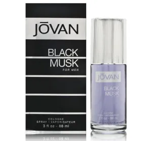 Jovan Musk Black eau de cologne voor mannen 88 ml